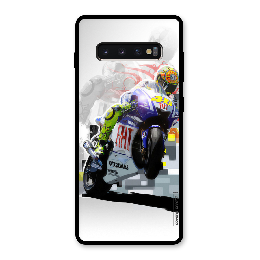 Valentino Rossi Glass Back Case for Galaxy S10 Plus