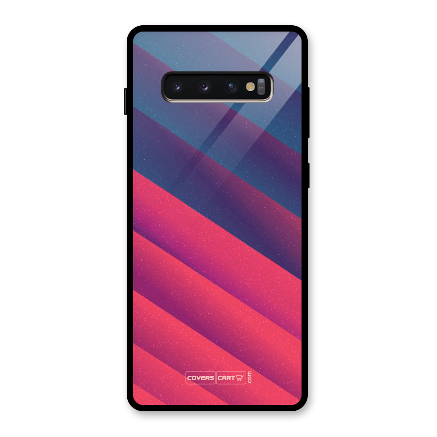 Vibrant Shades Glass Back Case for Galaxy S10 Plus