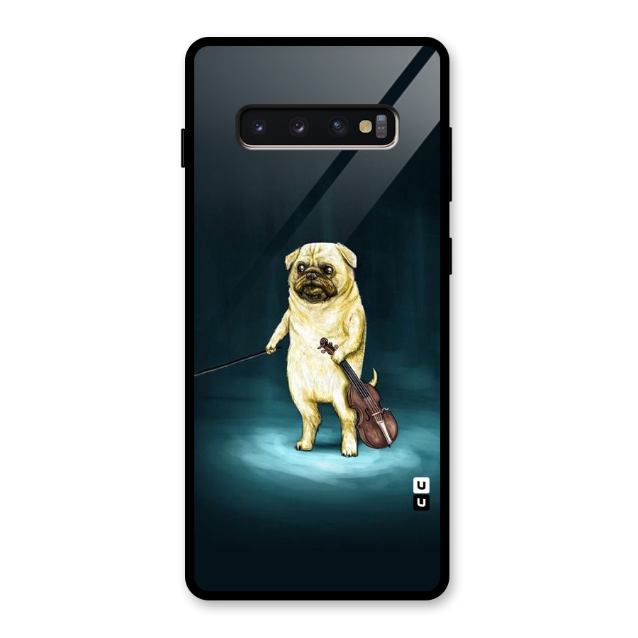 Violin Master Glass Back Case for Galaxy S10 Plus