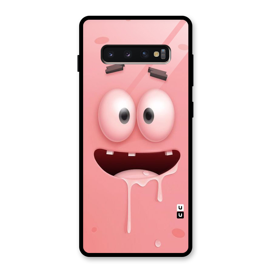 Watery Mouth Glass Back Case for Galaxy S10 Plus