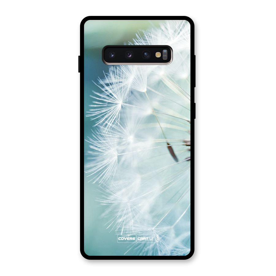 Wish Floral Glass Back Case for Galaxy S10 Plus
