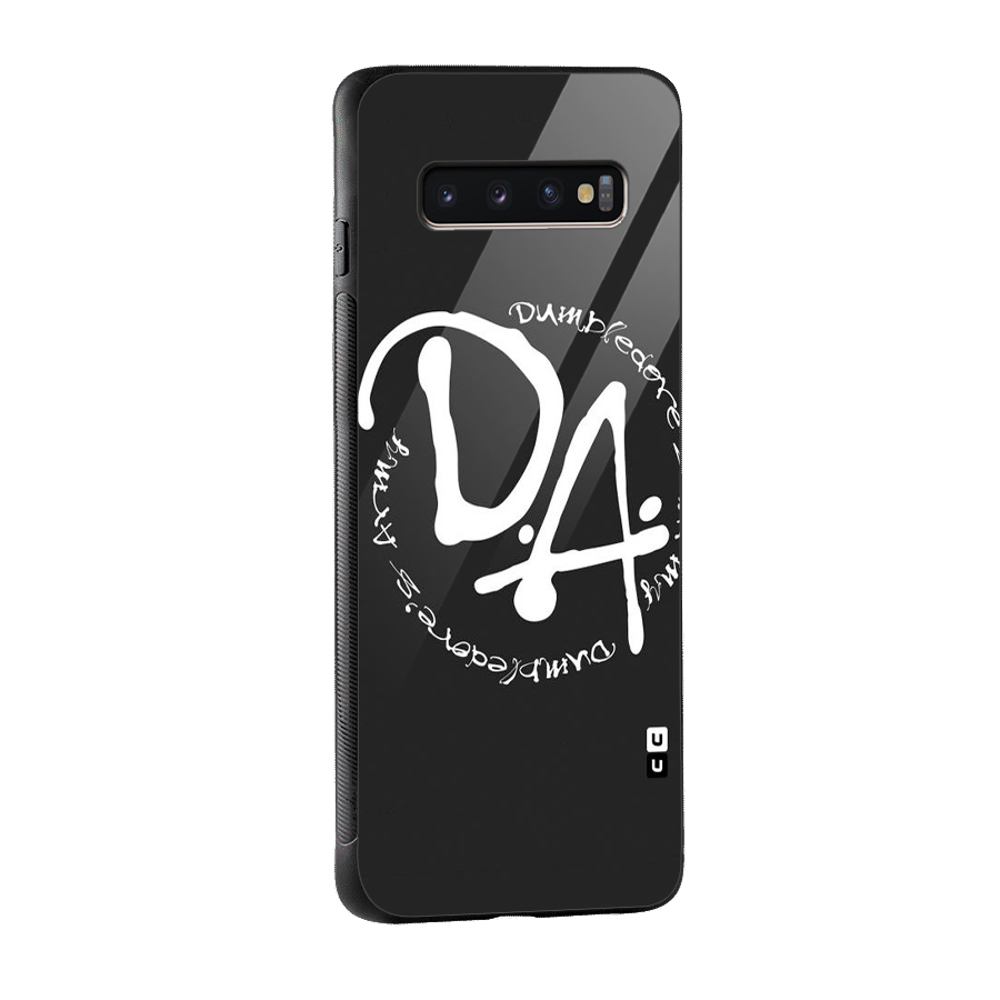 Army Strong Glass Back Case for Galaxy S10 Plus