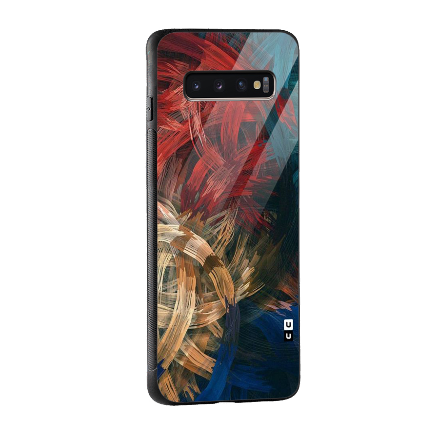 Artsy Colors Glass Back Case for Galaxy S10 Plus