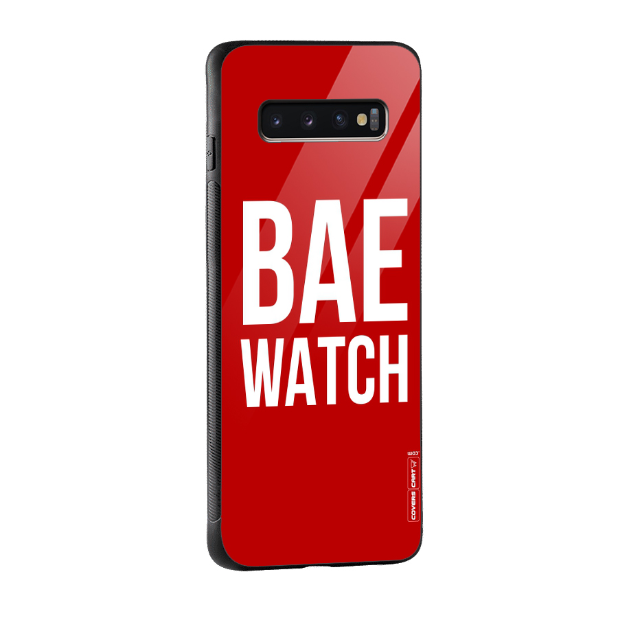 Bae Watch Glass Back Case for Galaxy S10 Plus