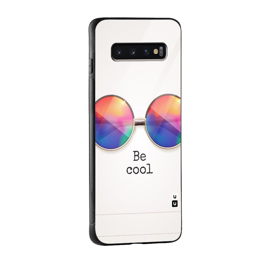 Be Cool Glass Back Case for Galaxy S10 Plus