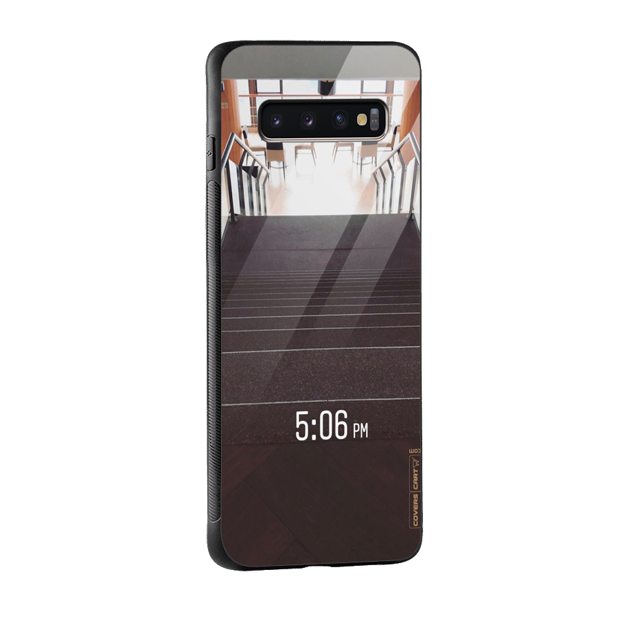 Beautiful Staircase Glass Back Case for Galaxy S10 Plus