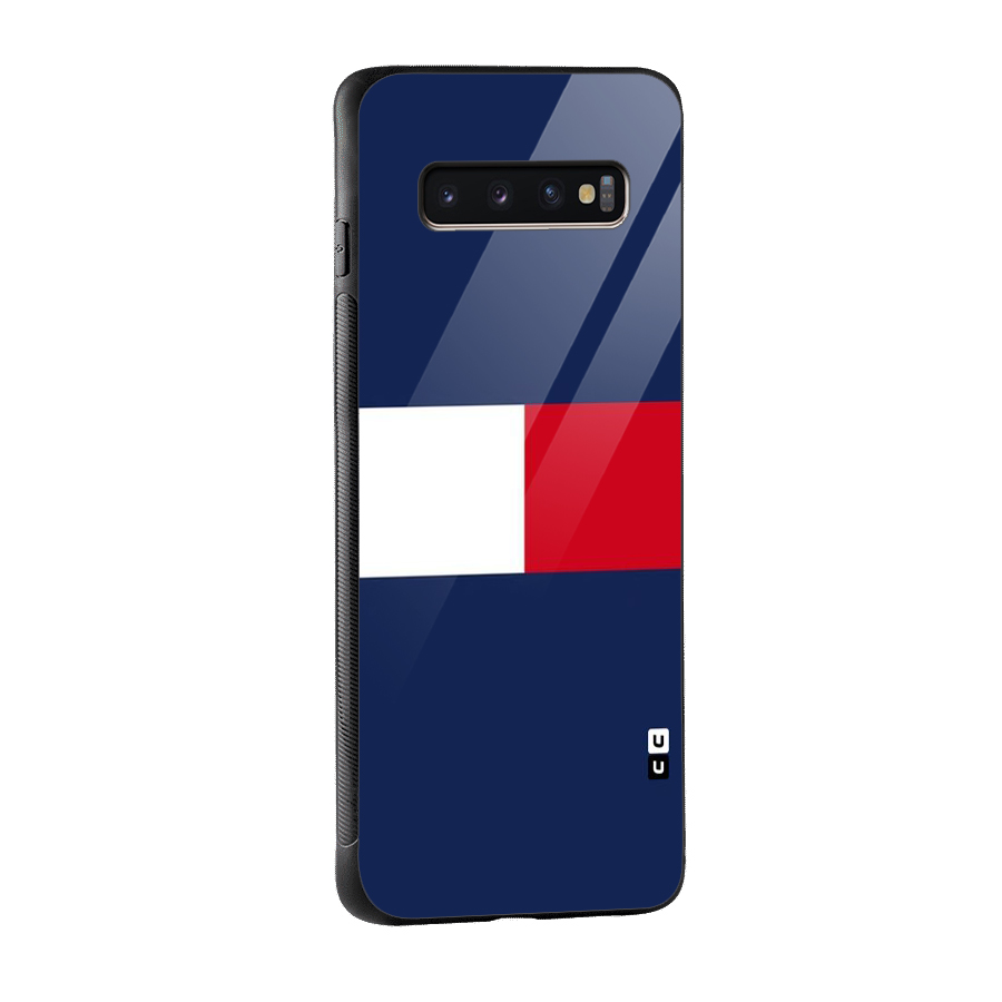 Bold Colours Glass Back Case for Galaxy S10 Plus