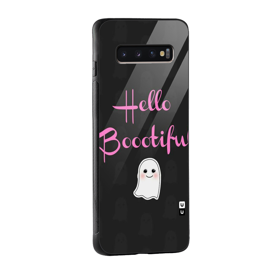 Boootiful Glass Back Case for Galaxy S10 Plus