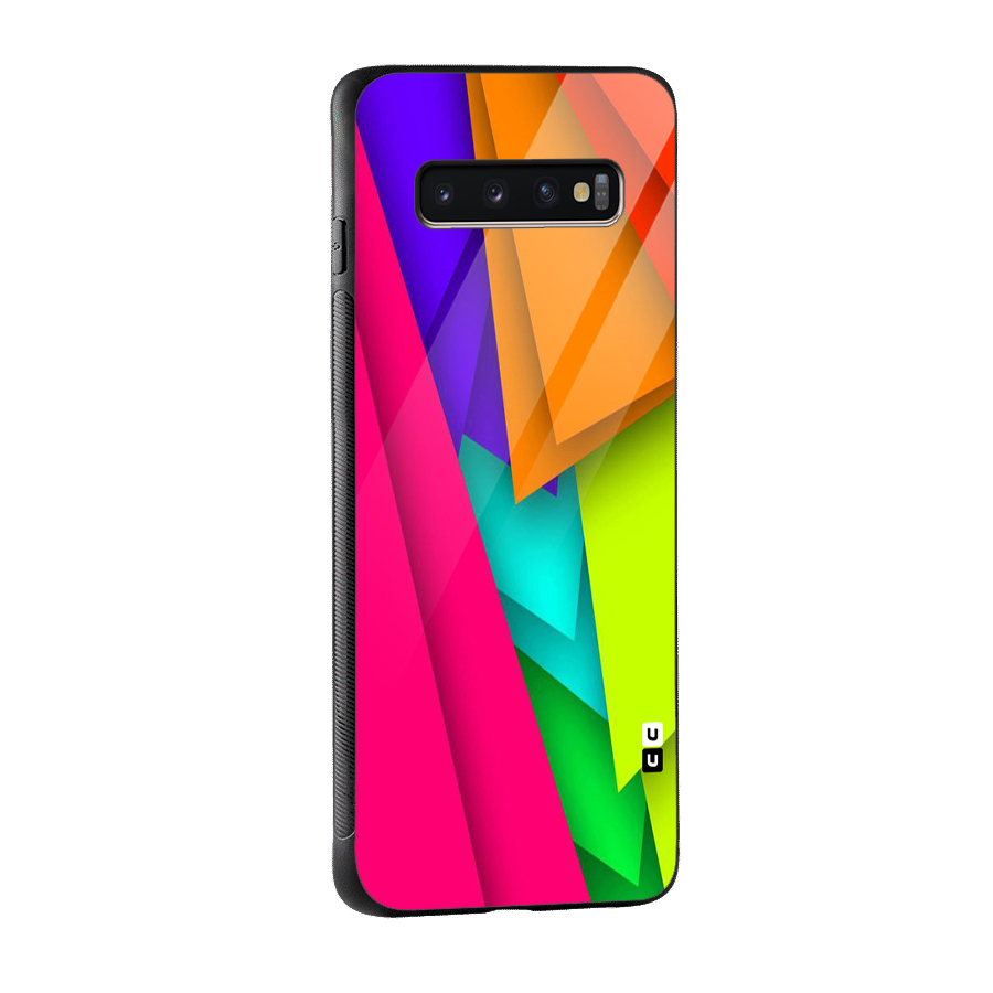 Bring In Colors Glass Back Case for Galaxy S10 Plus