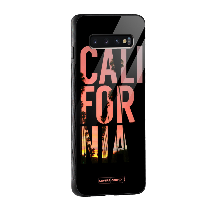 California Glass Back Case for Galaxy S10 Plus