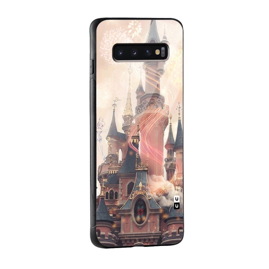 Castle Glass Back Case for Galaxy S10 Plus