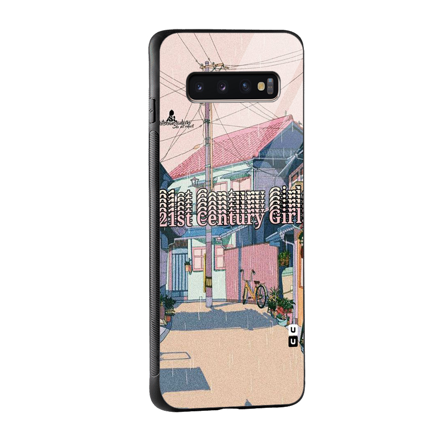 Century Girls Glass Back Case for Galaxy S10 Plus