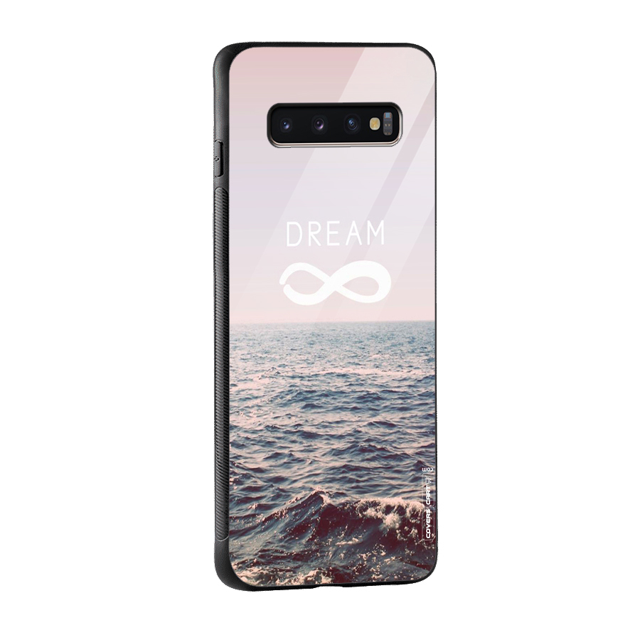 Dream Infinity Glass Back Case for Galaxy S10 Plus