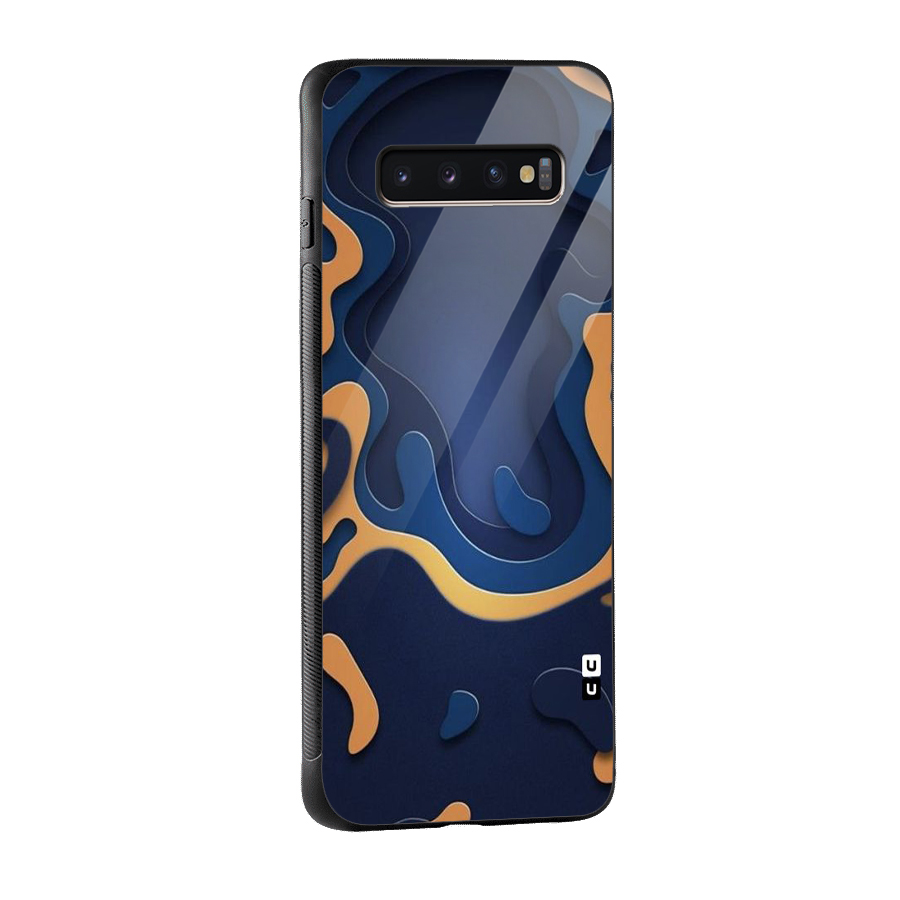 Drops Flow Glass Back Case for Galaxy S10 Plus