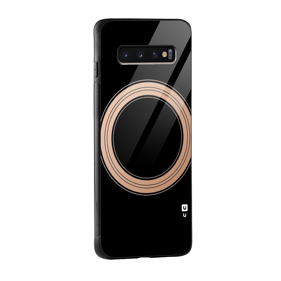 Elite Circle Glass Back Case for Galaxy S10 Plus