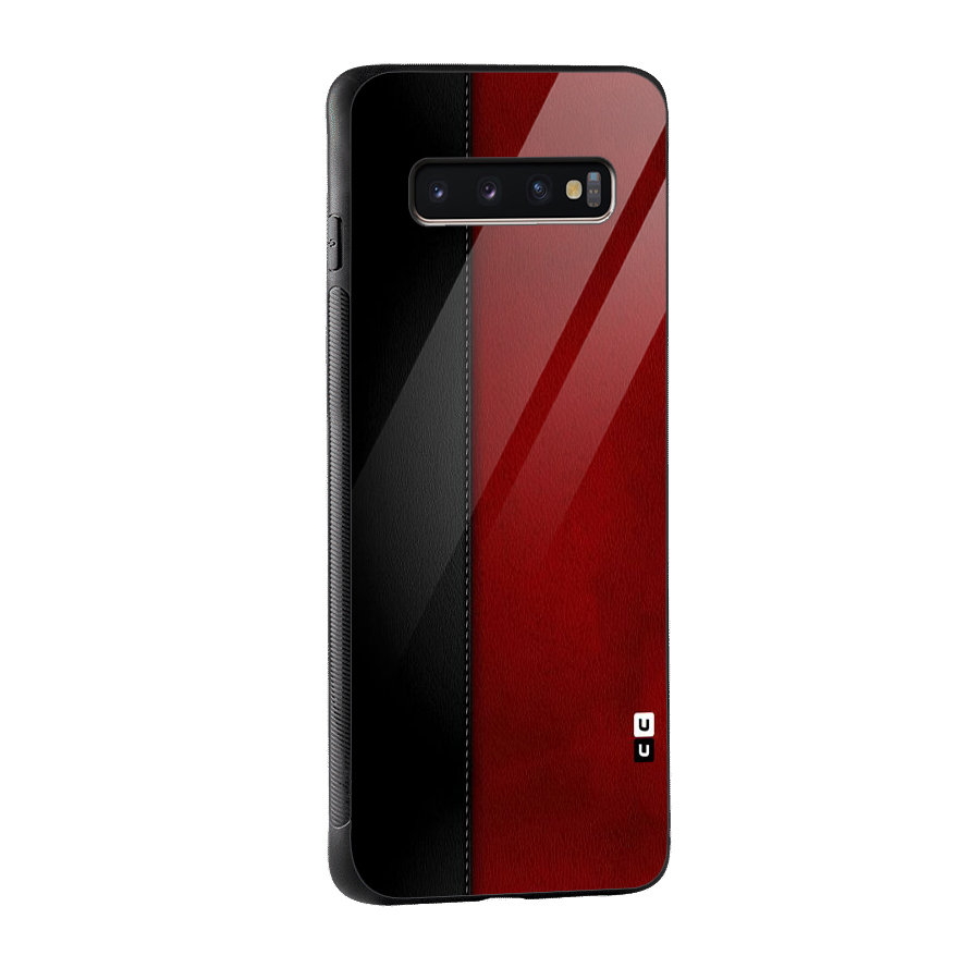 Elite Shade Design Glass Back Case for Galaxy S10 Plus