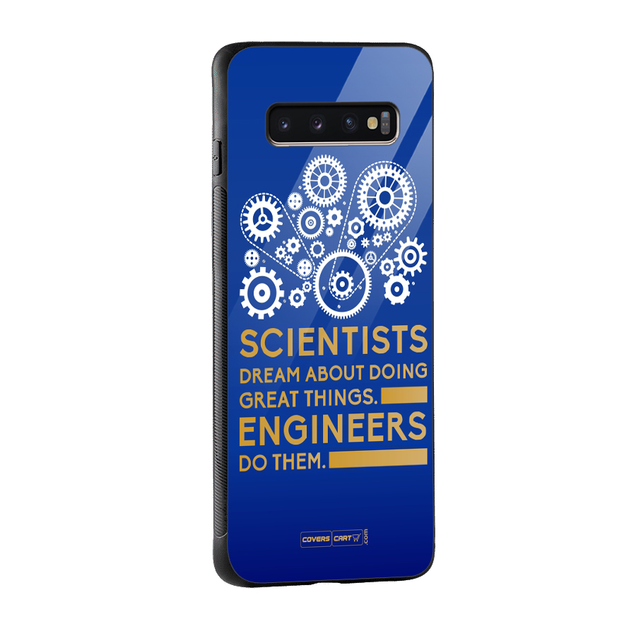 Engineer Glass Back Case for Galaxy S10 Plus