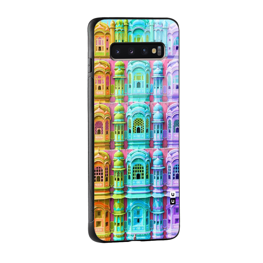 Fancy Architecture Glass Back Case for Galaxy S10 Plus