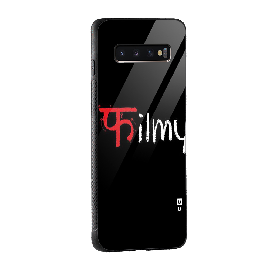 Filmy Glass Back Case for Galaxy S10 Plus