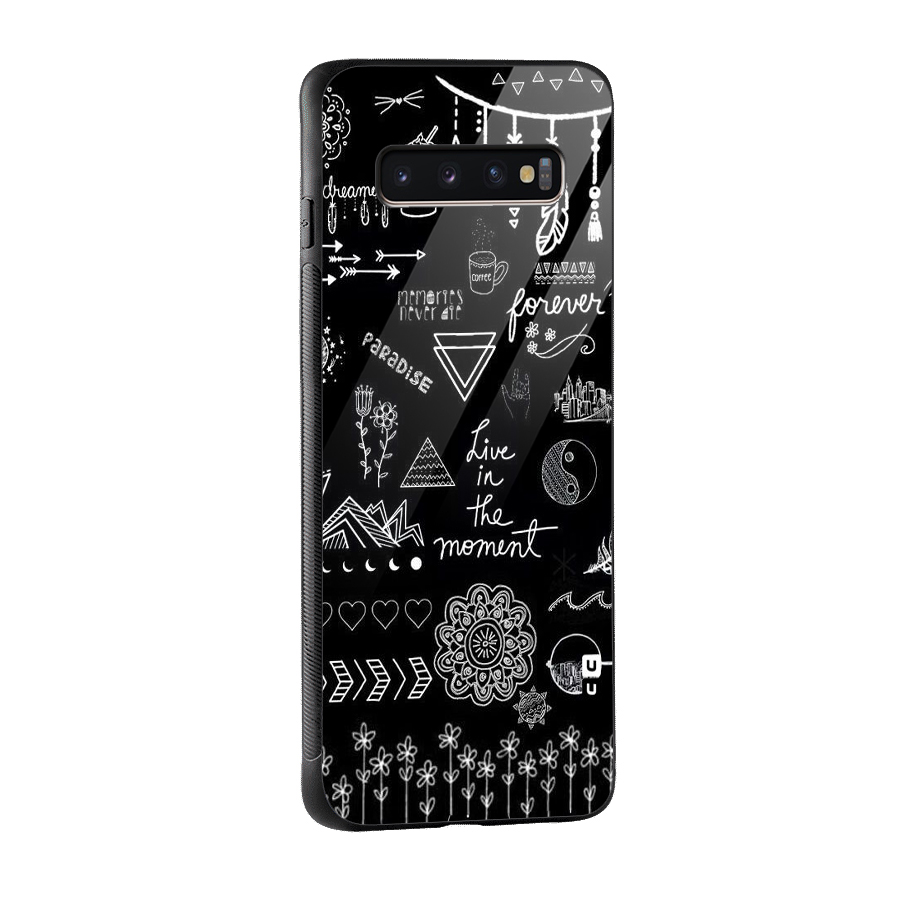 Forever Moment Glass Back Case for Galaxy S10 Plus