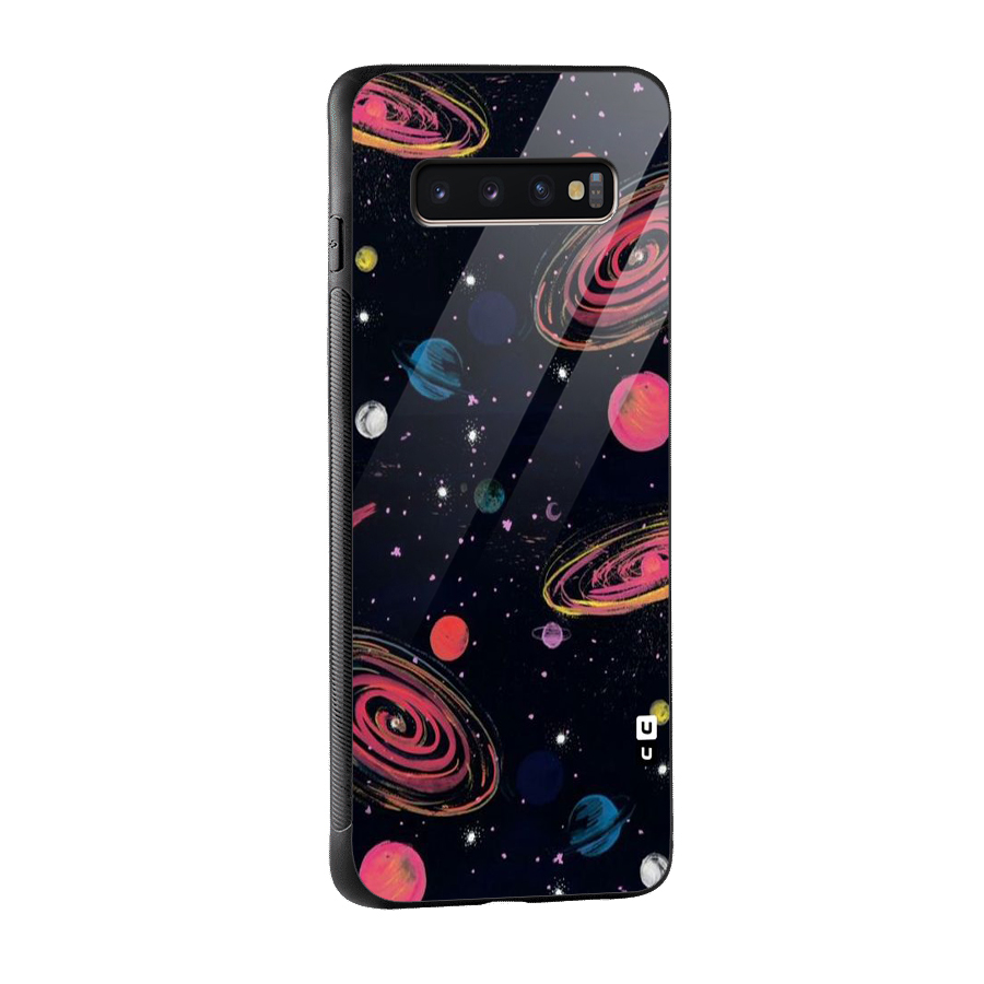 Galaxy Beauty Glass Back Case for Galaxy S10 Plus
