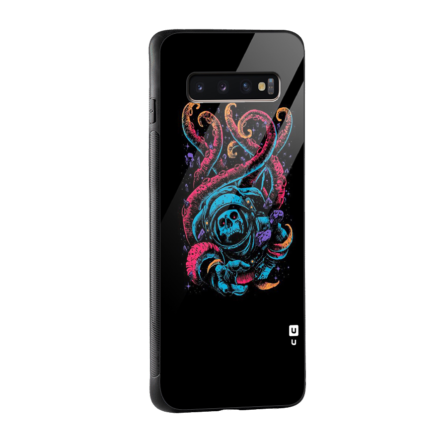 Ghost Tails Glass Back Case for Galaxy S10 Plus