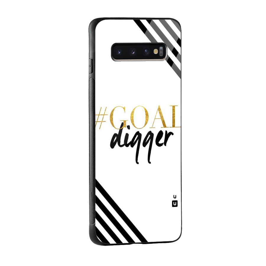 Goal Digger Glass Back Case for Galaxy S10 Plus