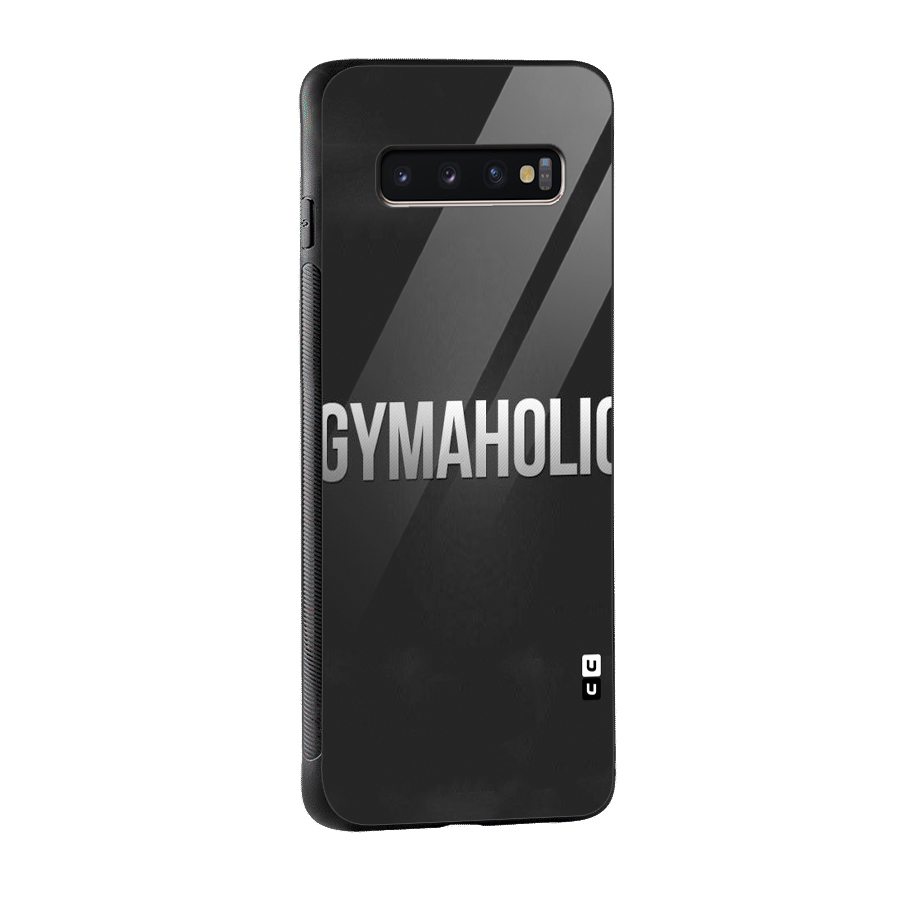 Gymaholic Glass Back Case for Galaxy S10 Plus