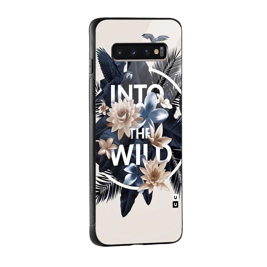 Into The Wild Blue Glass Back Case for Galaxy S10 Plus