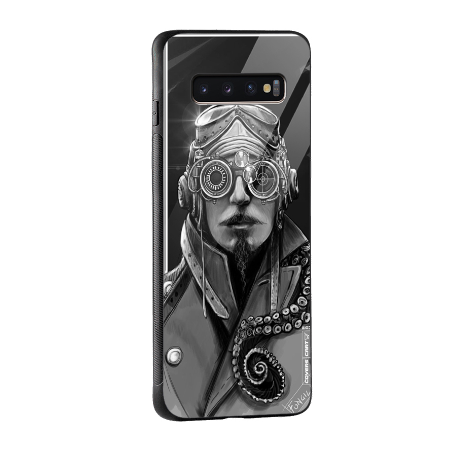 Ismaele Artwork Glass Back Case for Galaxy S10 Plus