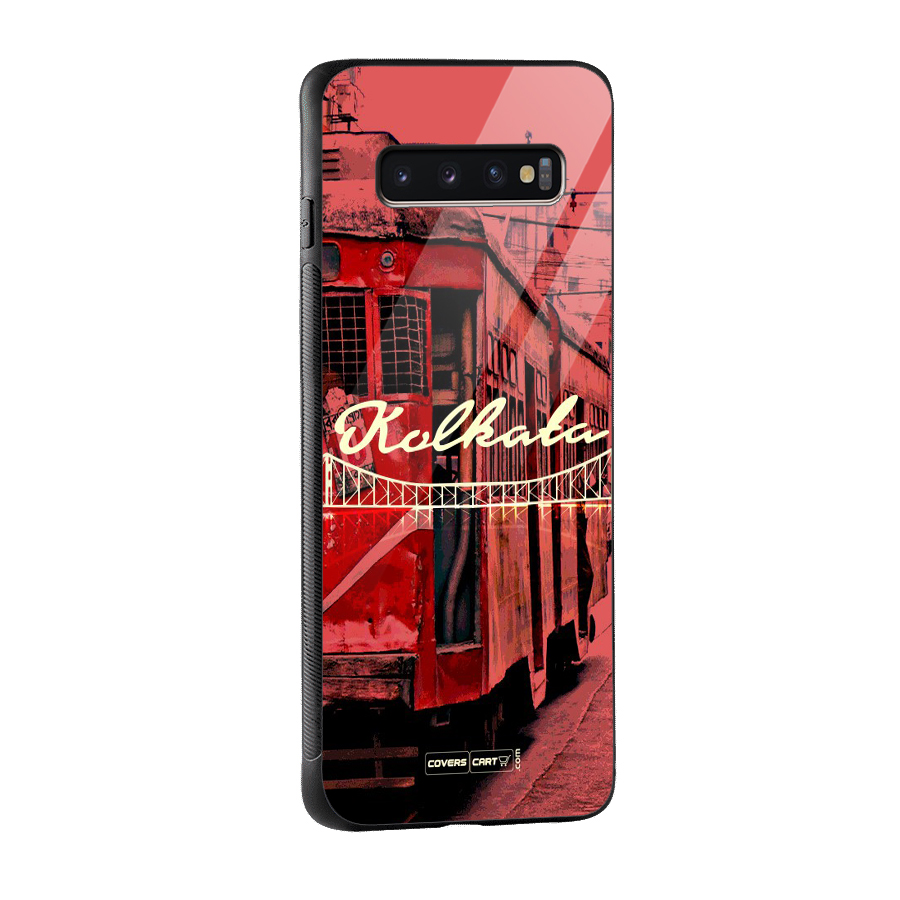 Kolkata Citystyle Glass Back Case for Galaxy S10 Plus