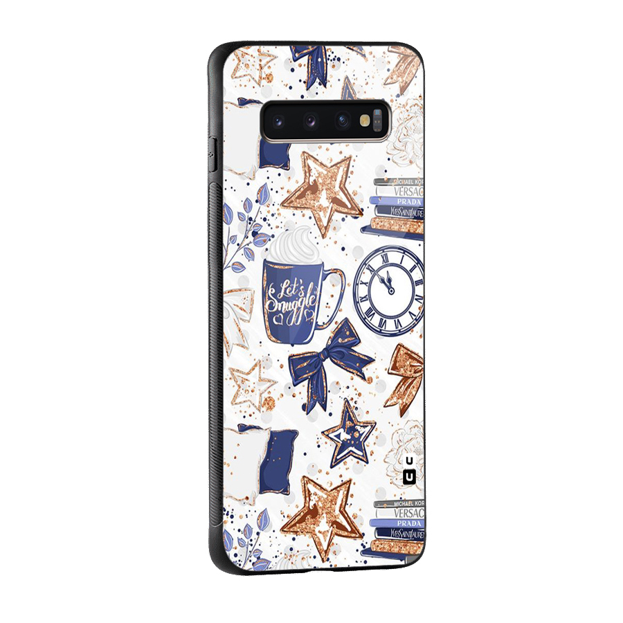 Lets Snuggle Glass Back Case for Galaxy S10 Plus