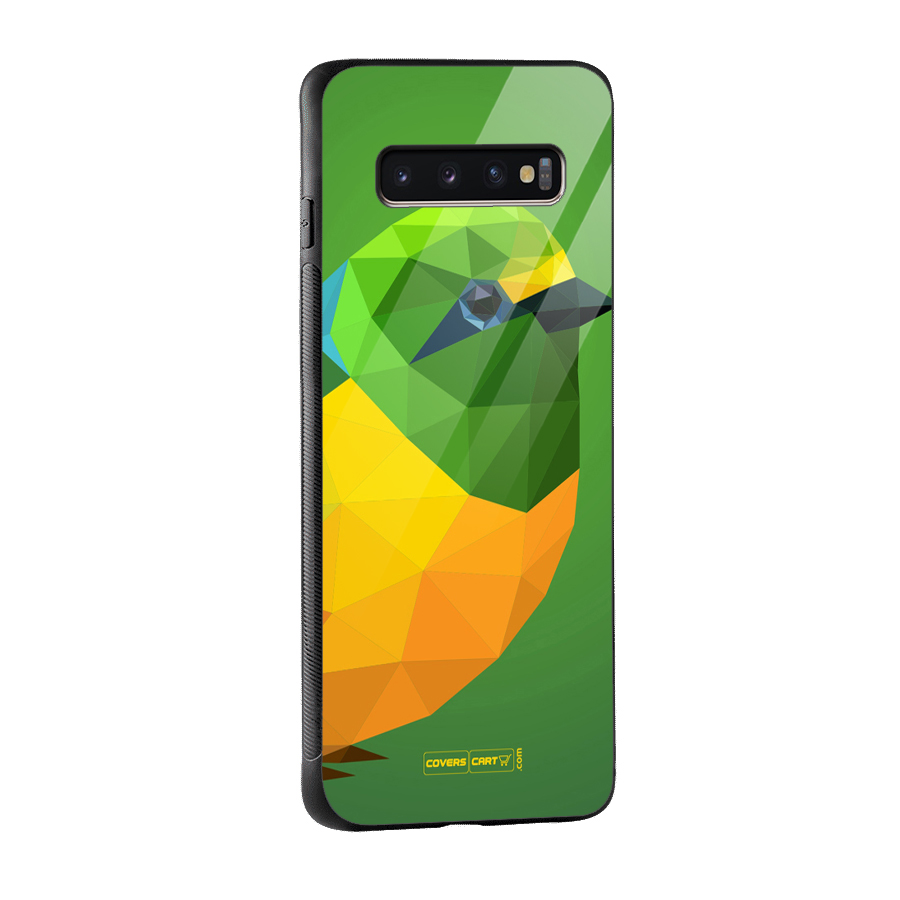 Little Bird Glass Back Case for Galaxy S10 Plus