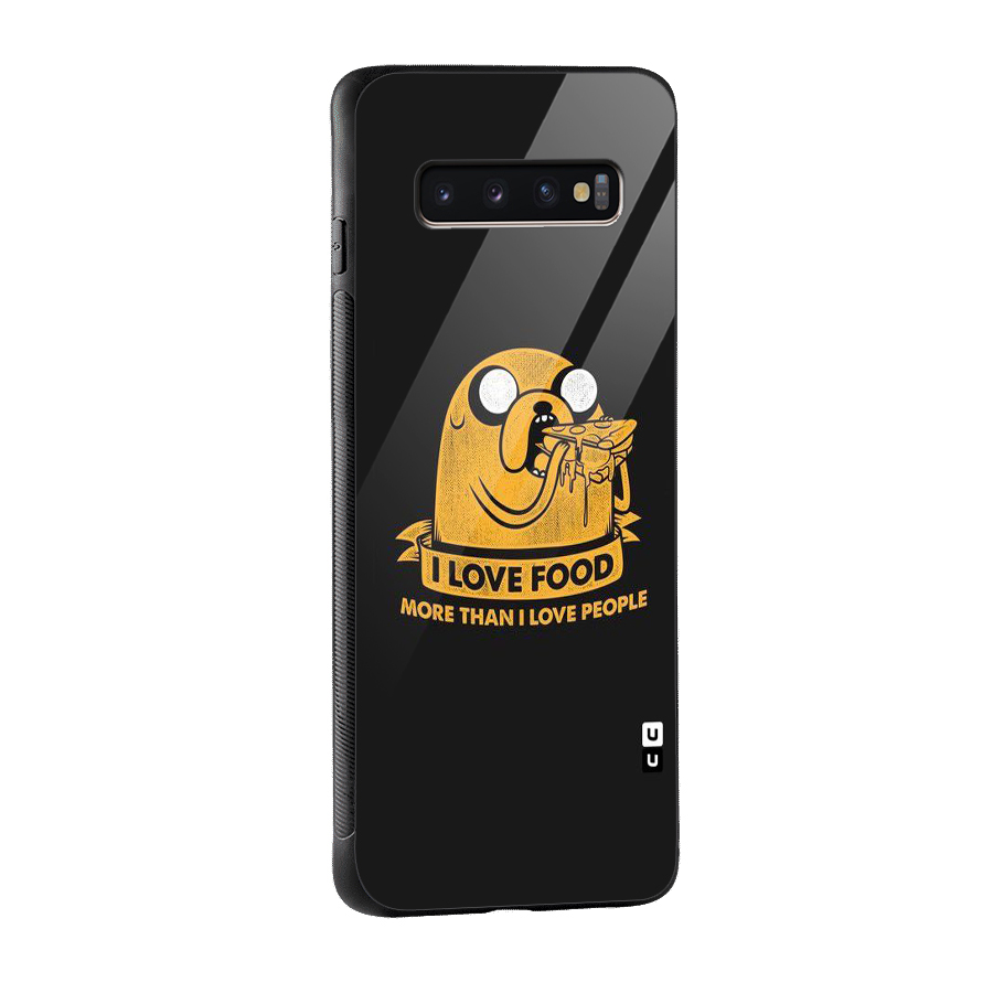 Love Food Glass Back Case for Galaxy S10 Plus