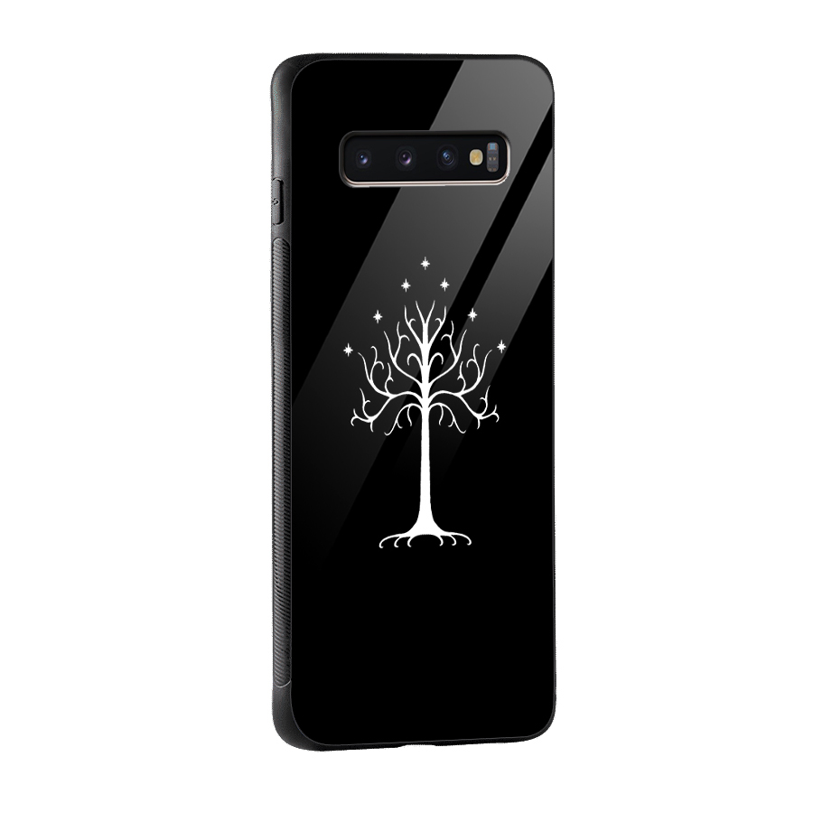 Magic Tree Glass Back Case for Galaxy S10 Plus