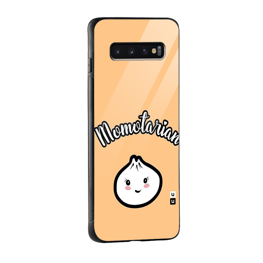 Momotarian Glass Back Case for Galaxy S10 Plus