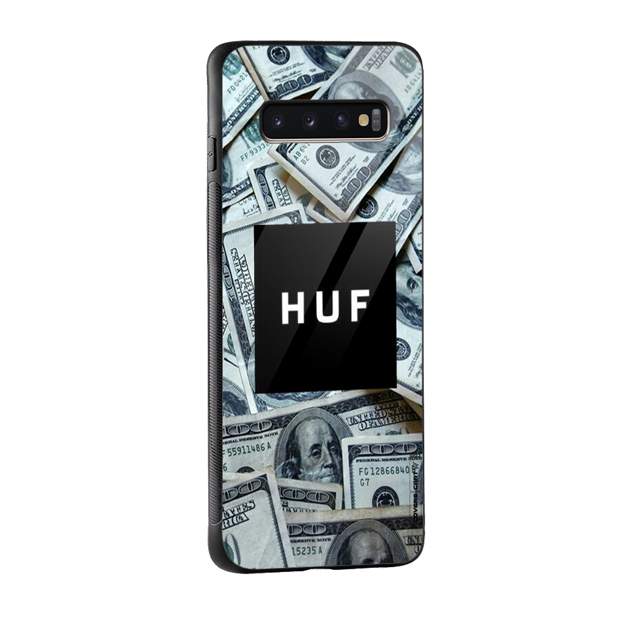 Money Life Glass Back Case for Galaxy S10 Plus