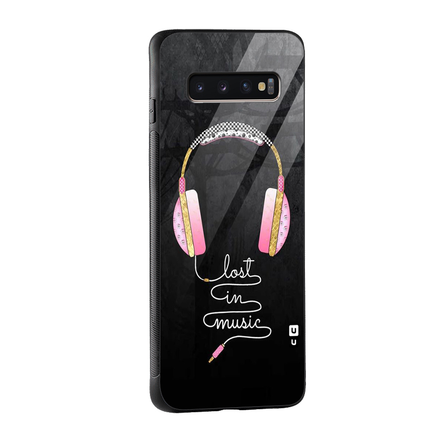 Music Lost Glass Back Case for Galaxy S10 Plus