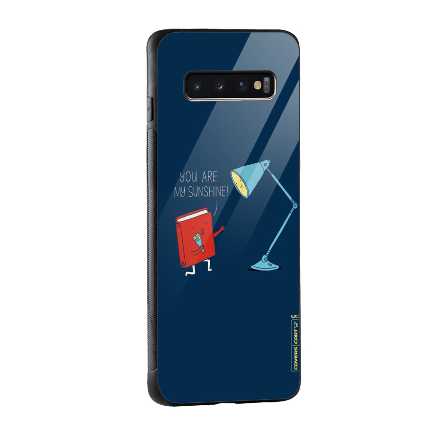My Sunshine Glass Back Case for Galaxy S10 Plus