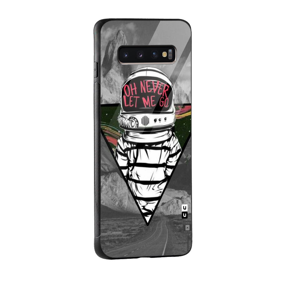 Never Let Me Go Glass Back Case for Galaxy S10 Plus