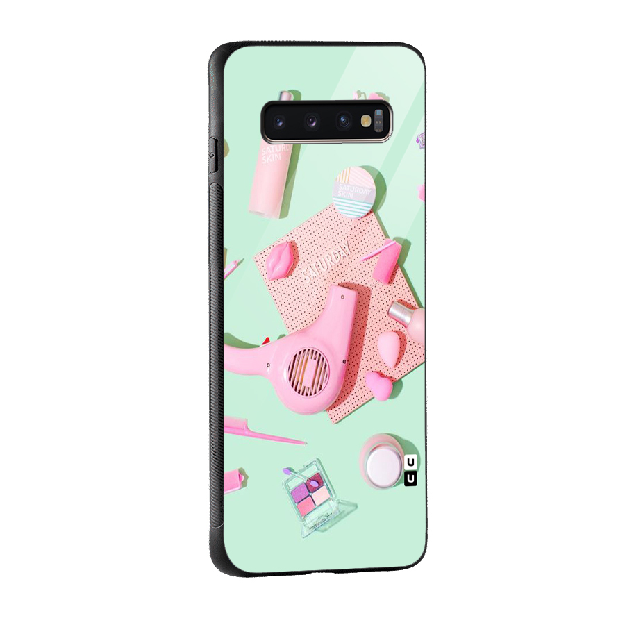 Night Out Slay Glass Back Case for Galaxy S10 Plus