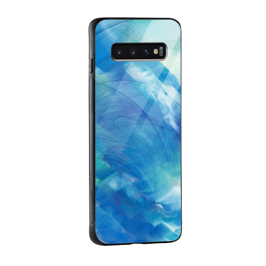Ocean Mist Glass Back Case for Galaxy S10 Plus