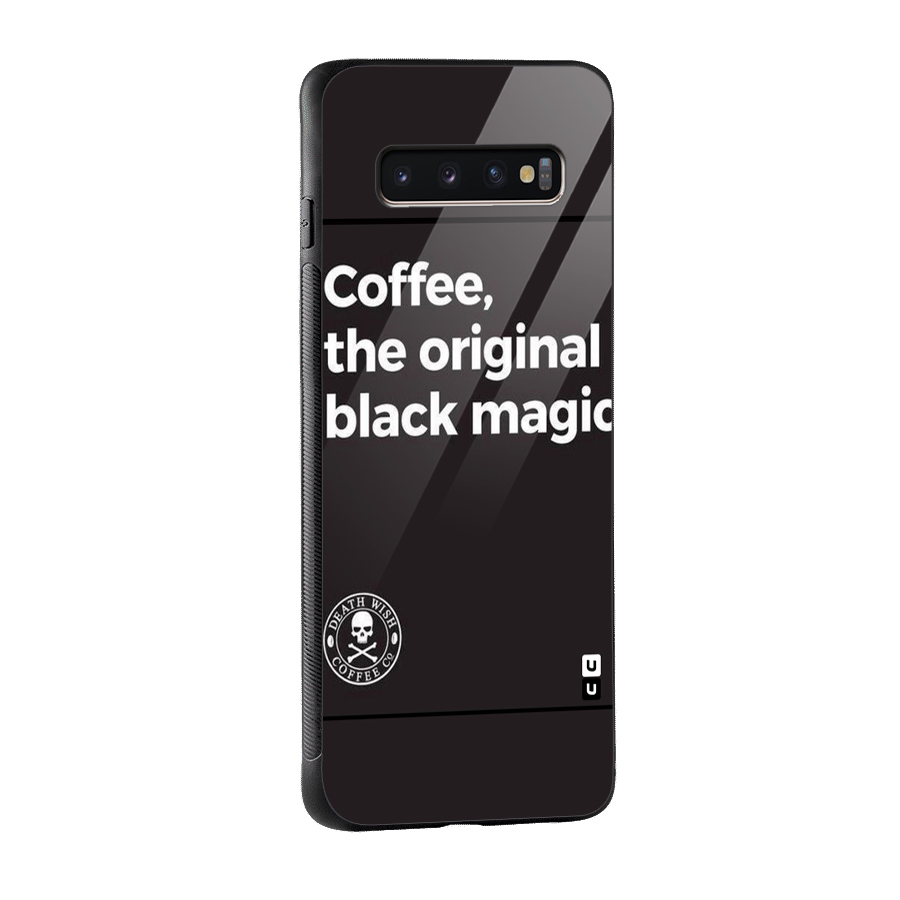 Original Black Magic Glass Back Case for Galaxy S10 Plus