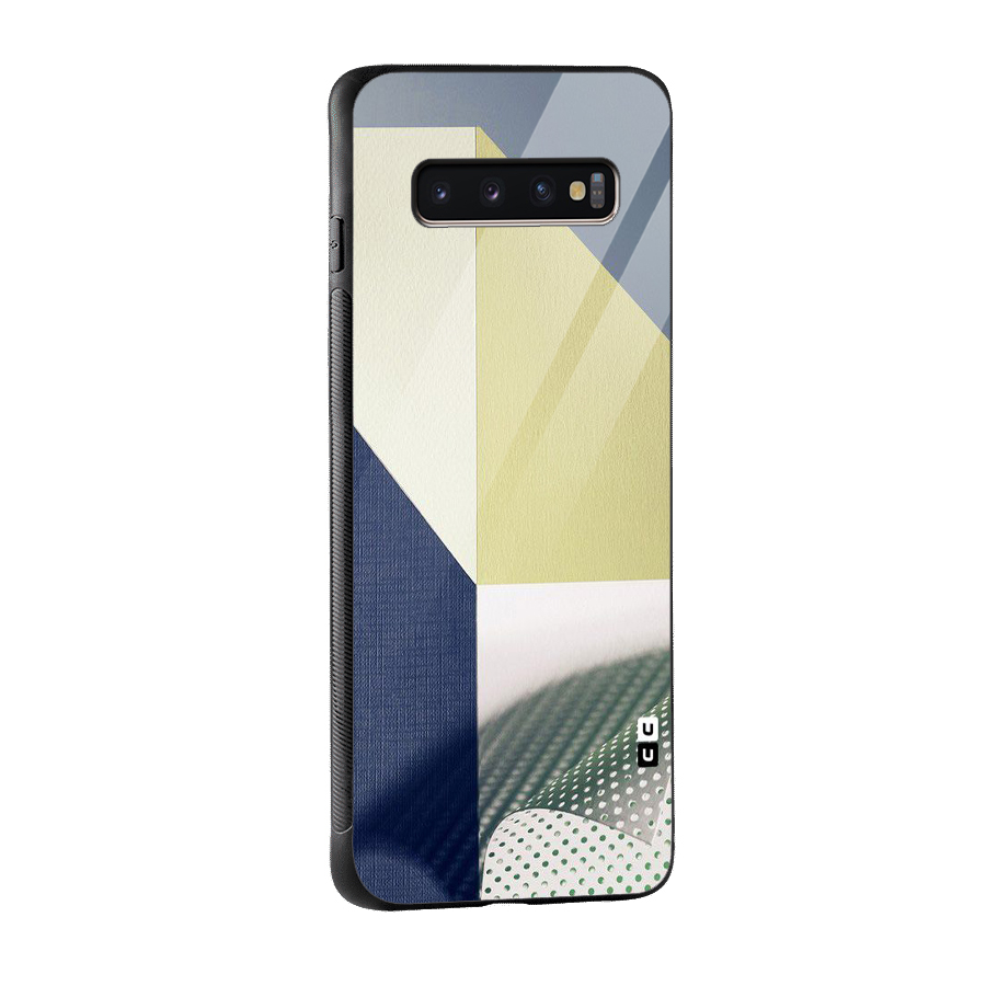 Paper Art Glass Back Case for Galaxy S10 Plus