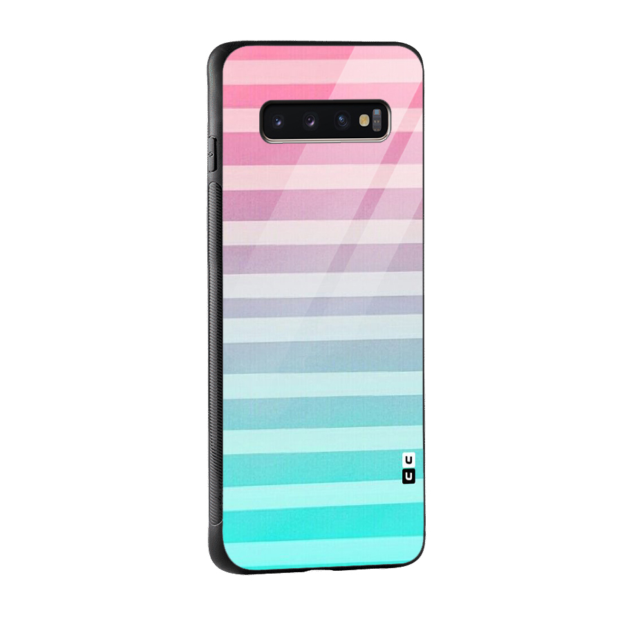 Pastel Ombre Glass Back Case for Galaxy S10 Plus