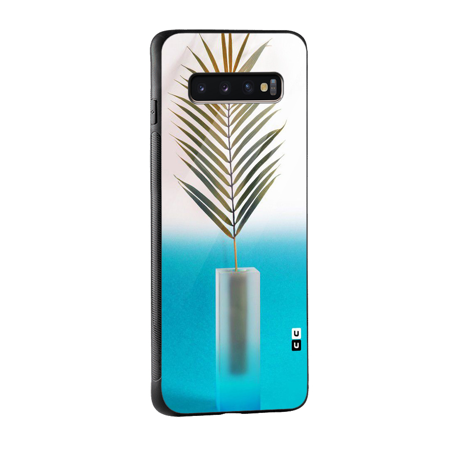 Plant Home Art Glass Back Case for Galaxy S10 Plus
