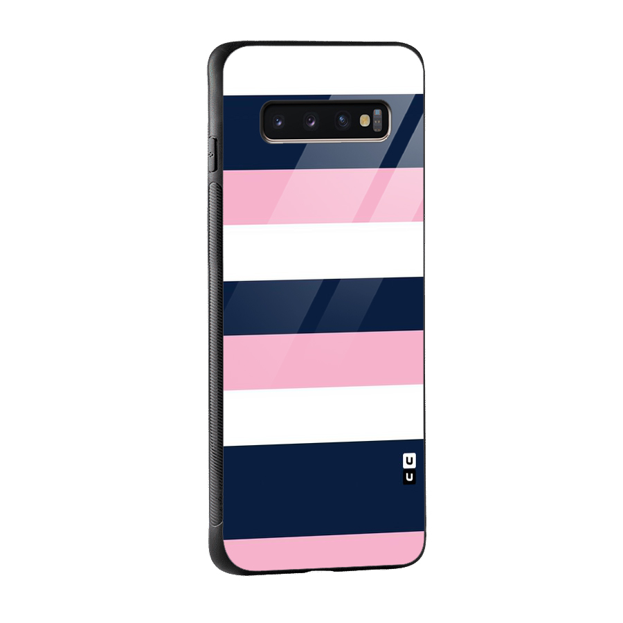 Play In Pastels Glass Back Case for Galaxy S10 Plus