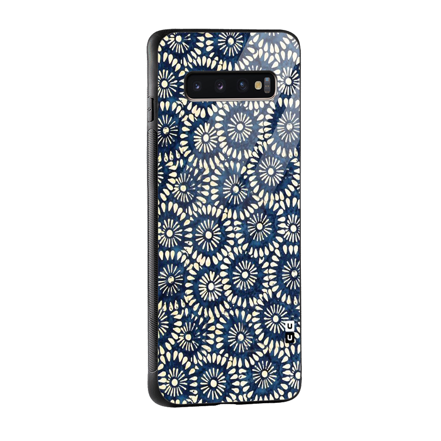 Pretty Circles Glass Back Case for Galaxy S10 Plus