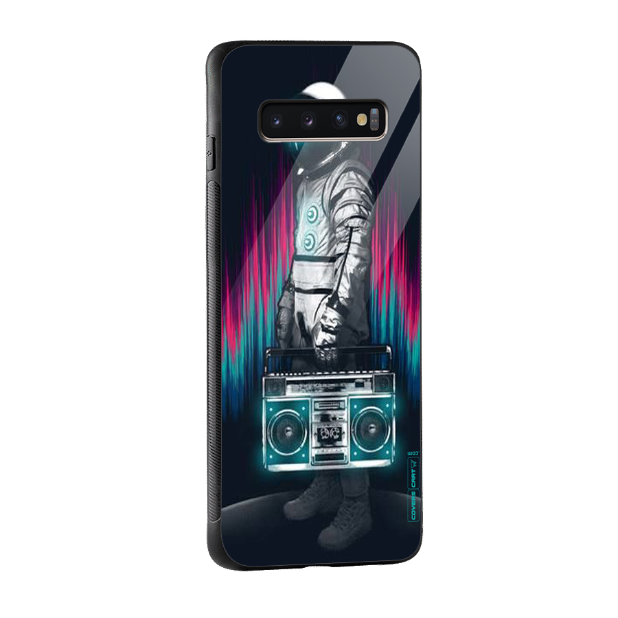 Radio Man Glass Back Case for Galaxy S10 Plus