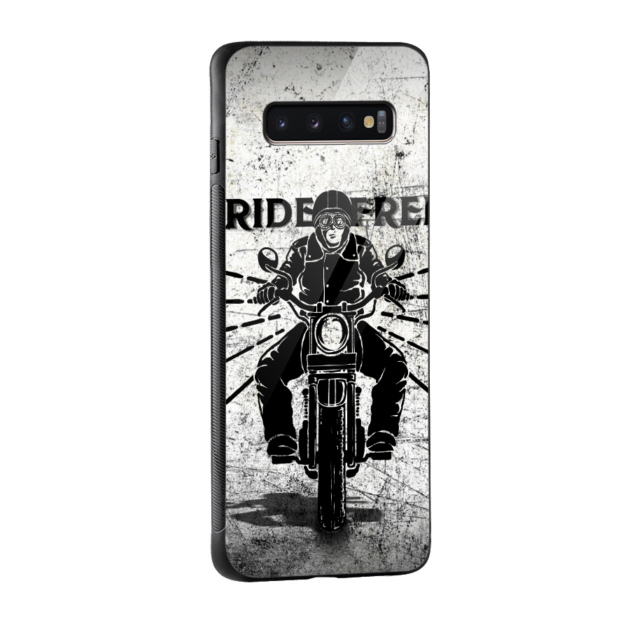 Ride Free Glass Back Case for Galaxy S10 Plus